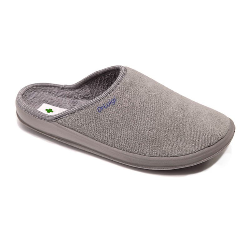 Ortopēdiskās mājas čības, krāsa pelēka