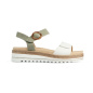 Apavi 20701 SAGUY'S, krāsa balta/zaļa