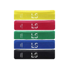 Pretestības auduma gumiju komplekts Line Sport Flex Band