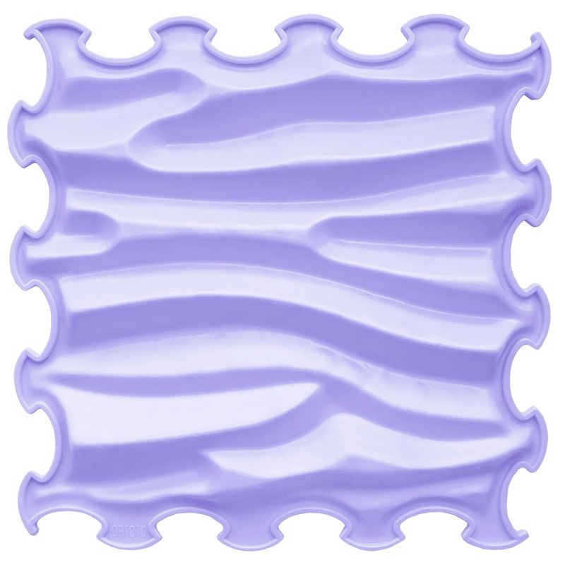 Paklājs ORTOTO Puzzle Mat Sandy Waves, krāsa gaiši violeta, 30x30cm