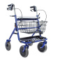 Rollators ar 4 riteņiem 04-4200F, svara izturība 130 kg