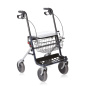 Rollators ar 4 riteņiem RP689 ar sēdekli, saliekams, svara izturība 130kg
