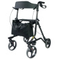 Rollators ar 4 riteņiem, ar sēdekli, svara izturība 150kg