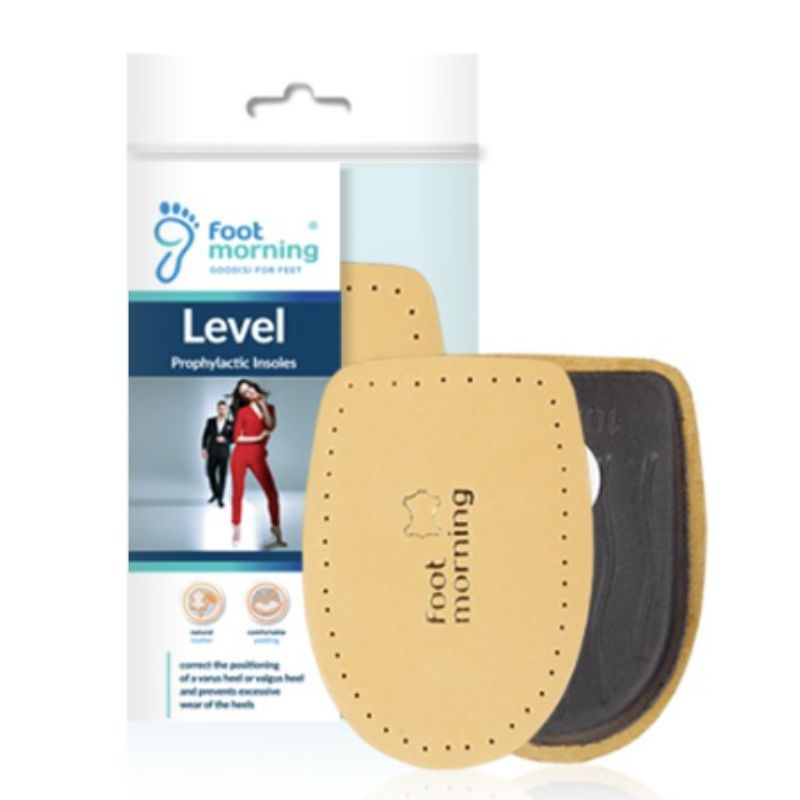 Ieliktnis papēža slīpuma korekcijai Foot Morning Level Ieliktnis papēža slīpuma korekcijai Foot Morning Level